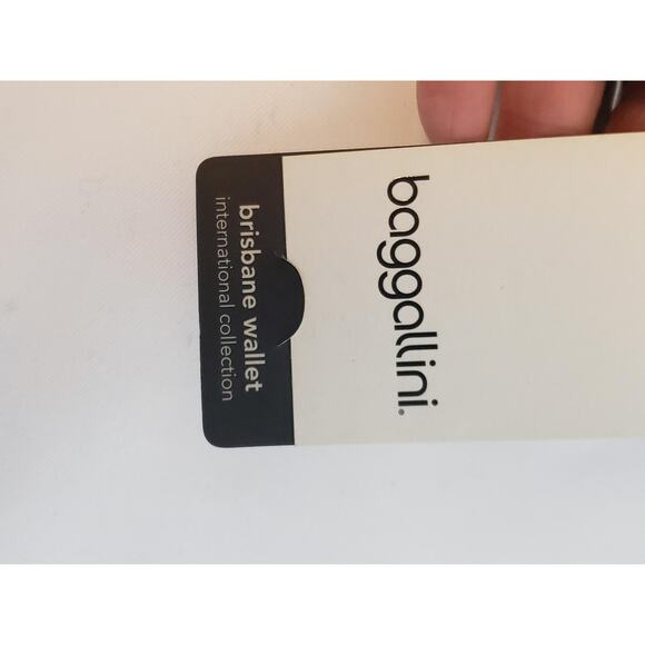 Baggallini Crossbody Wallet Womens One Size Black Brisbane Water-Resistant Nylon - Picture 8 of 13